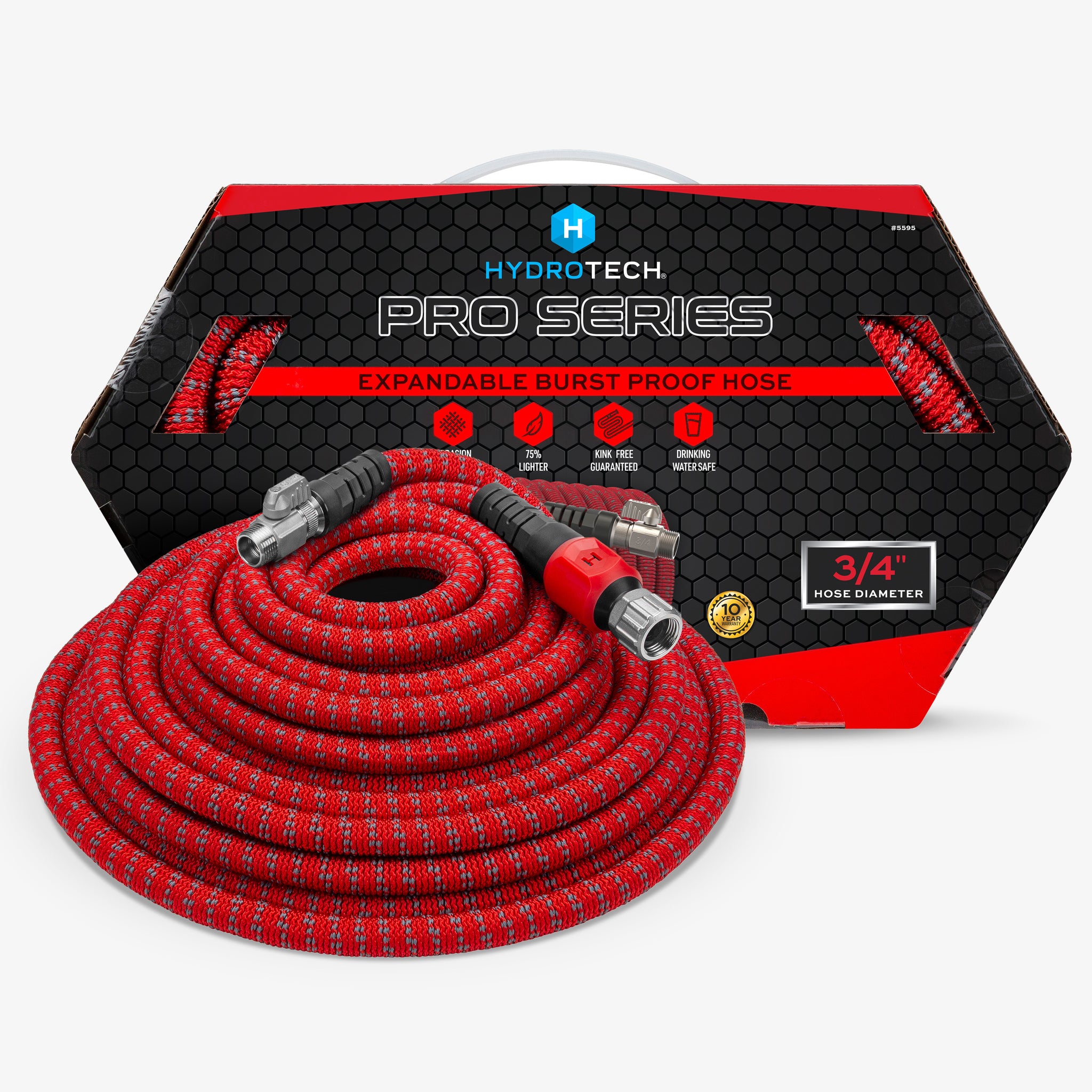 Pro Series Expandable 3/4 in Diameter x 200 ft. Max-Flow Hose